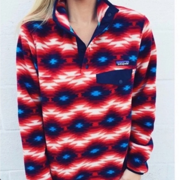 Rare Patagonia synchilla red dessert - Picture 2 of 9